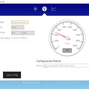 Generador Señales CKP CMP - Codigo Arduino + Interface PC