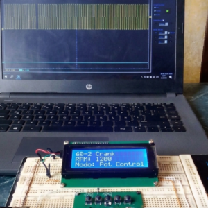GenSignal LCD Generador Señales CKP CMP - Codigo Arduino